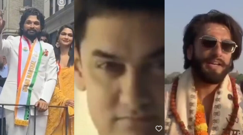 Deepfake Amir Khan, Ranveer Singh, Allu Arjun